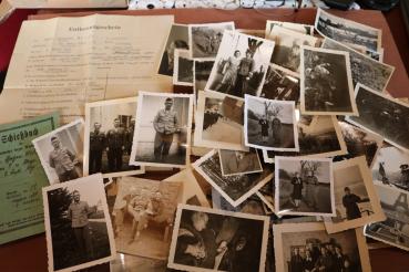 kleiner Teilnachlass Ritterkreuzträger Heinrich Wiese 67-teilig